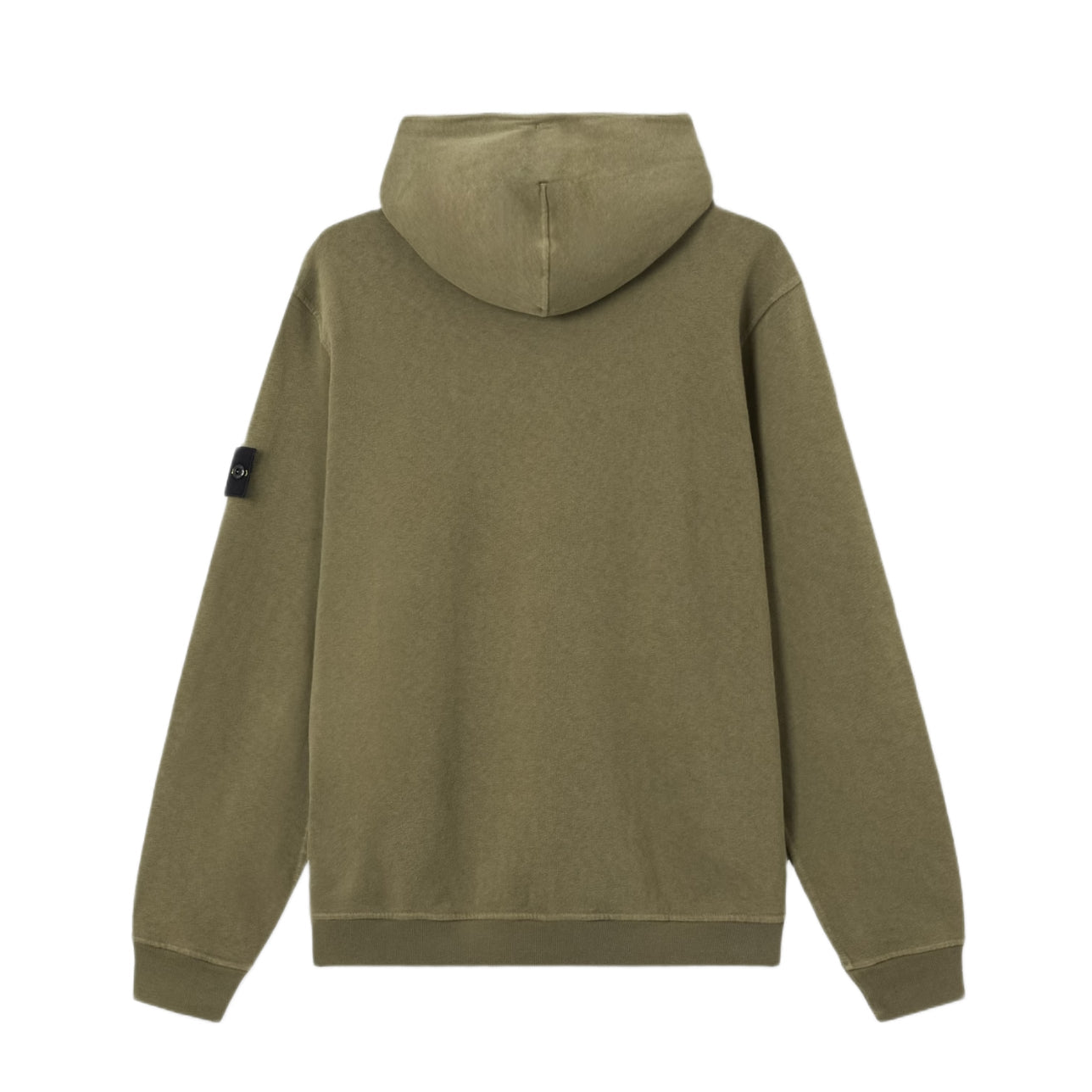 Stone Island Malfile Fleece Hoodie - V015G Military Green - Escape Menswear