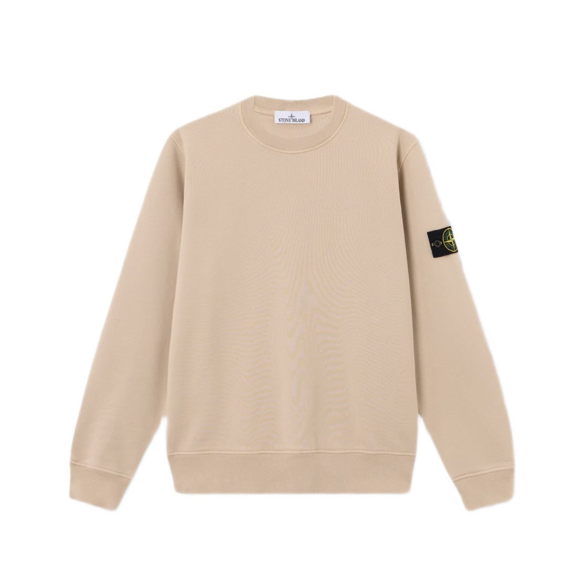 Stone Island Raglan Sleeve Fleece Sweatshirt - 09A Desert - Escape Menswear