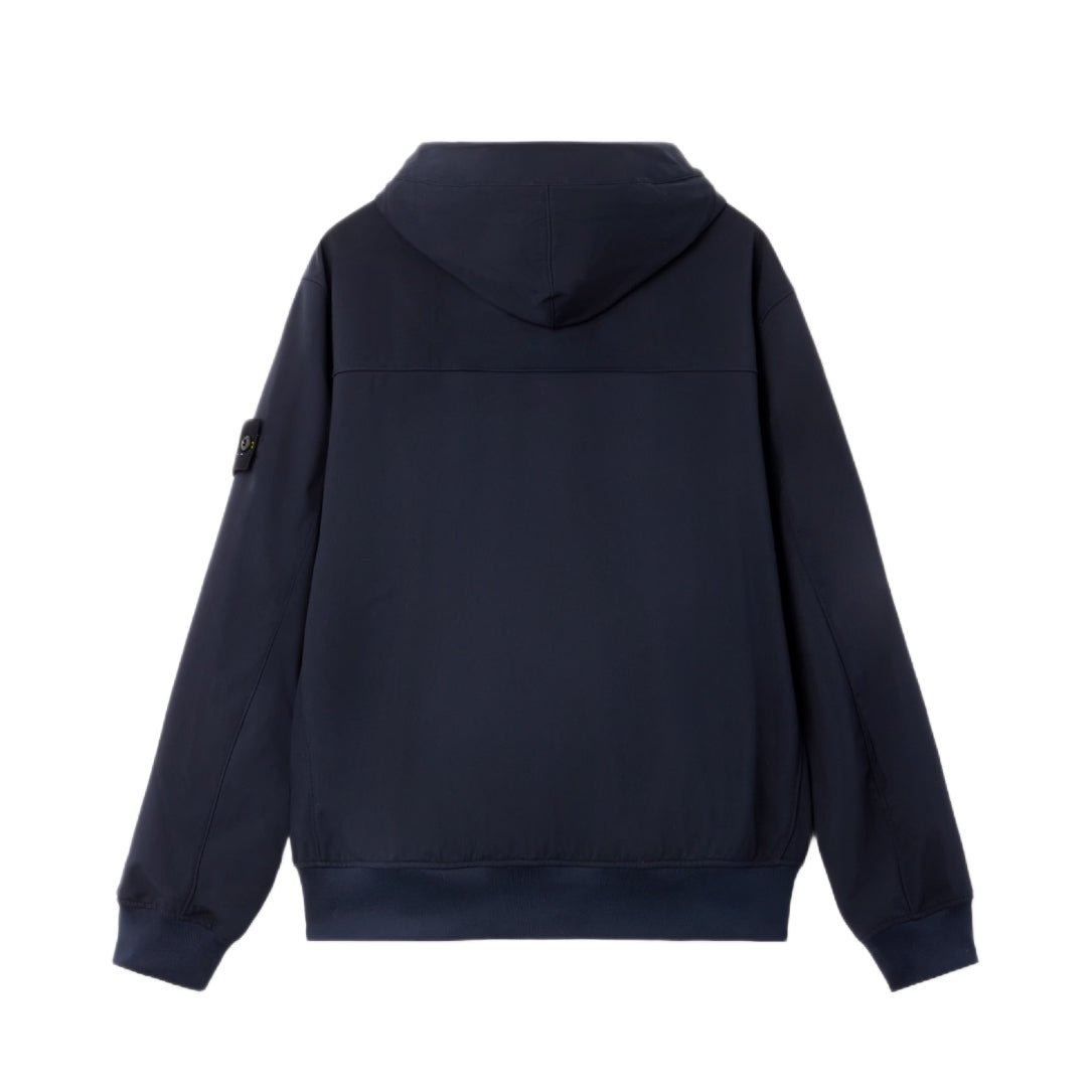 Stone Island Soft Shell - R E.Dye® Polyester Jacket - V0020 Navy Blue - Escape Menswear