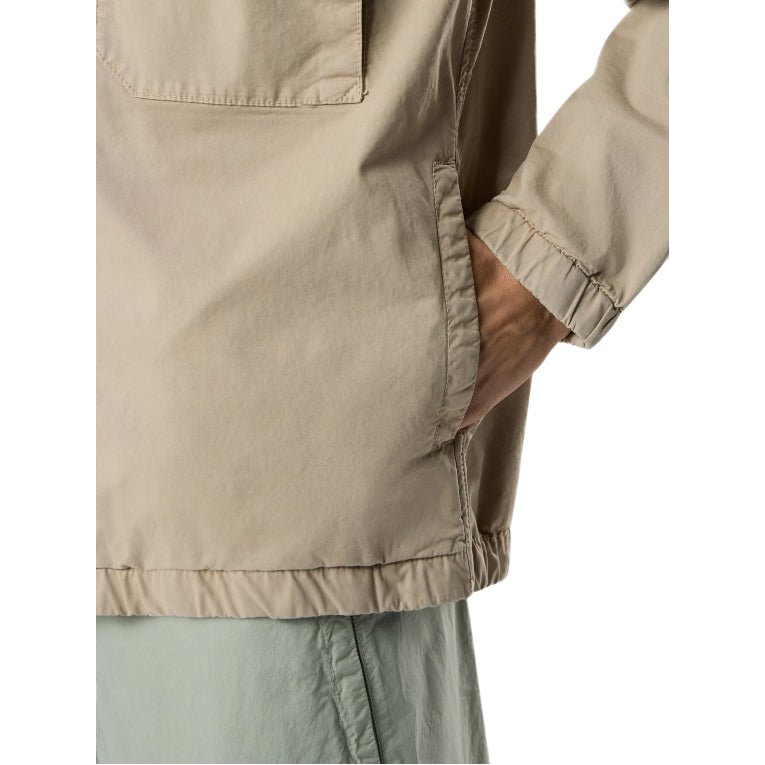 Stone Island Stretch Cotton Twill Jacket - 09A Desert - Escape Menswear