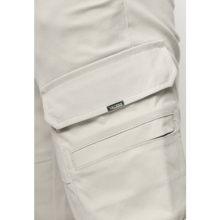 Valere Armando Cargo Shorts - Stone - Escape Menswear