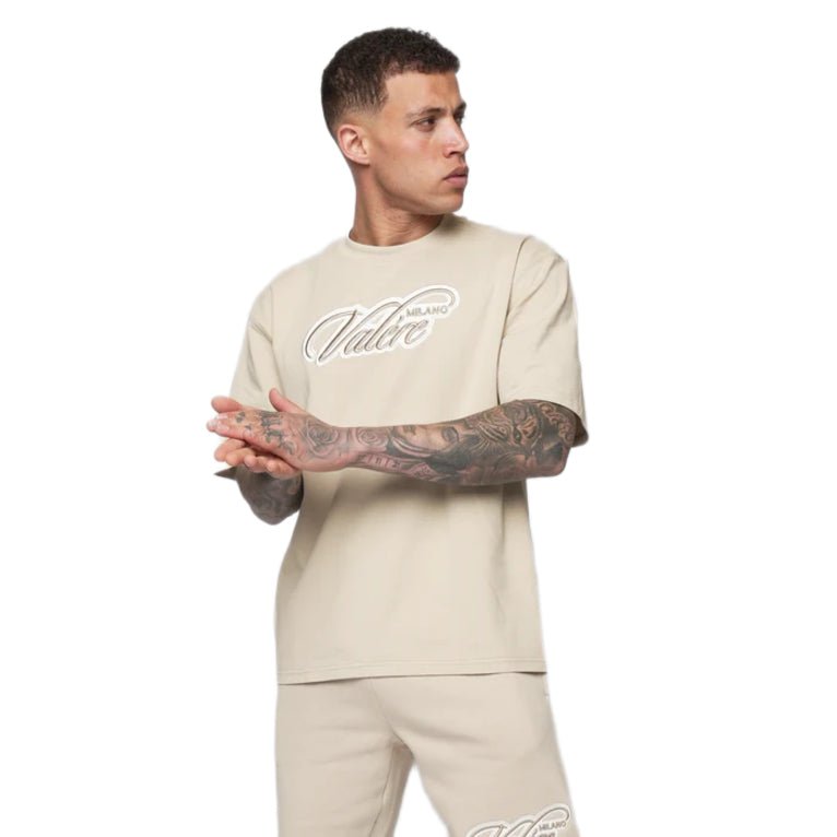 Valere Baratz T-Shirt - Stone - Escape Menswear