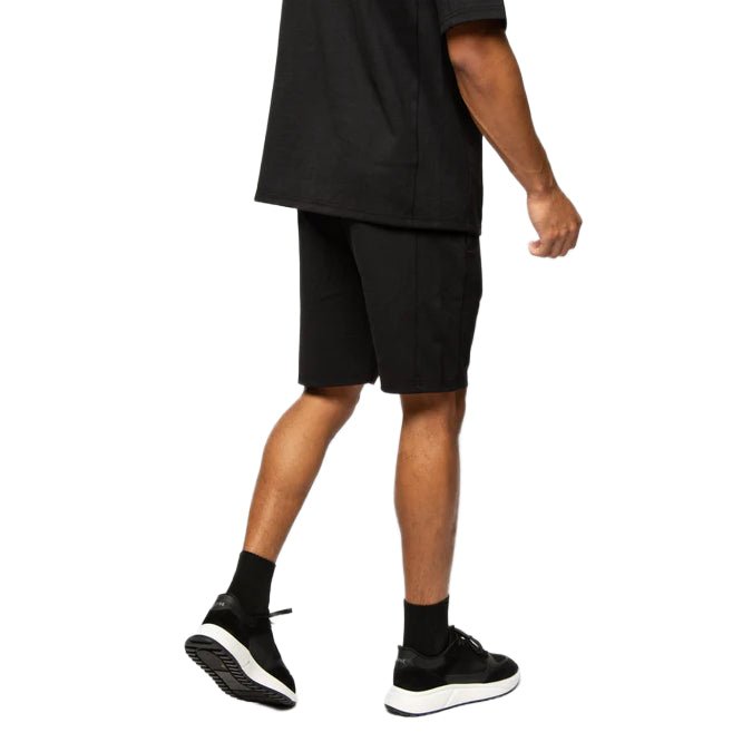 Valere Blocco Interlock Shorts - Black - Escape Menswear