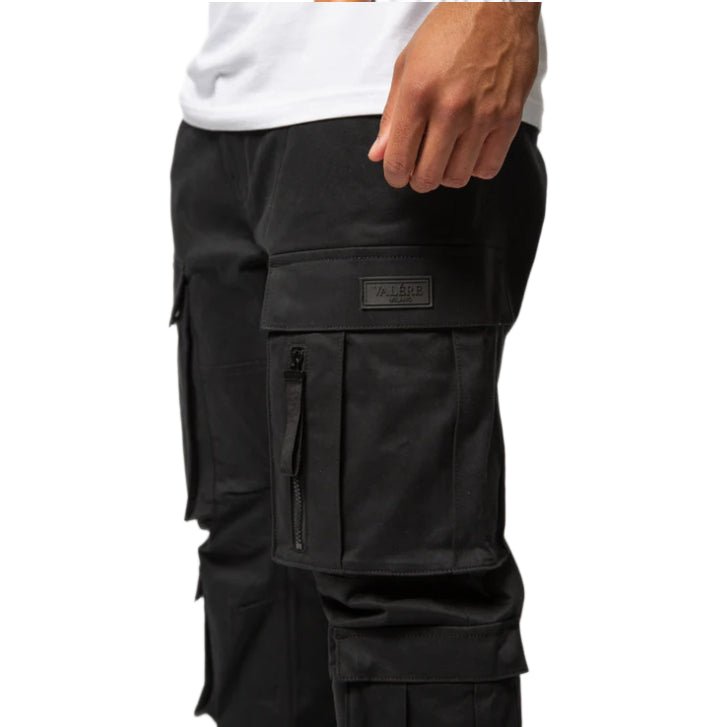 Valere Carrico Cargo Pants - Black - Escape Menswear