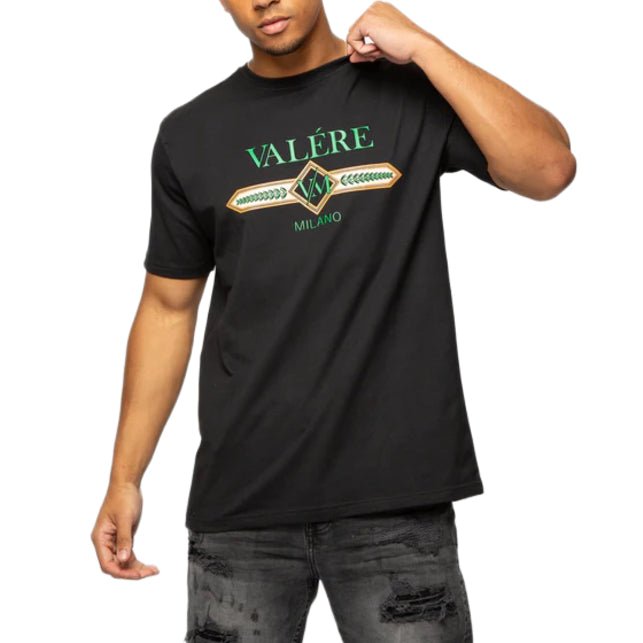 Valere Cavasso T-Shirt - Black - Escape Menswear