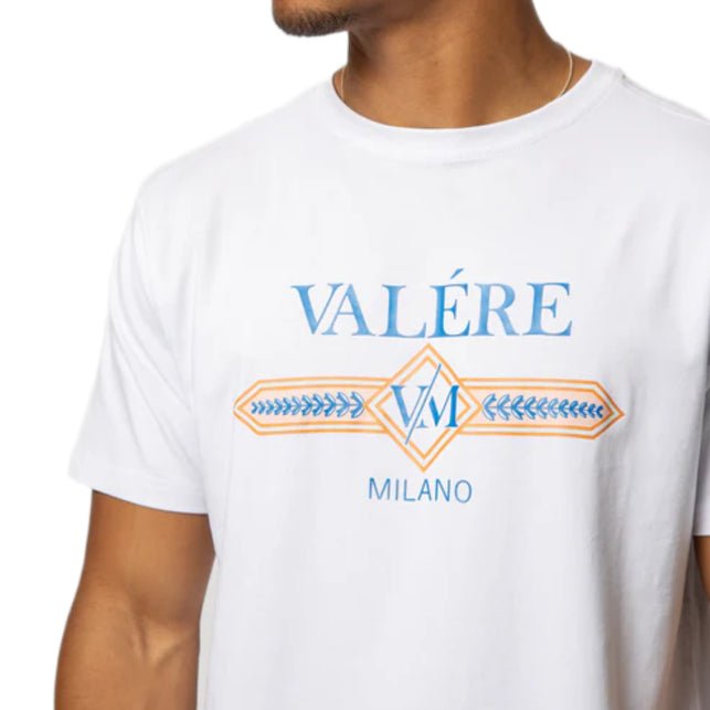 Valere Cavasso T-Shirt - White - Escape Menswear