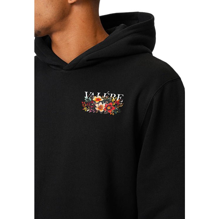 Valere Elemento Hoodie - Black - Escape Menswear
