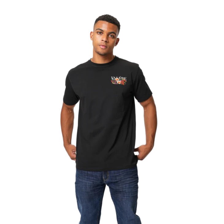 Valere Elemento T-Shirt - Black - Escape Menswear