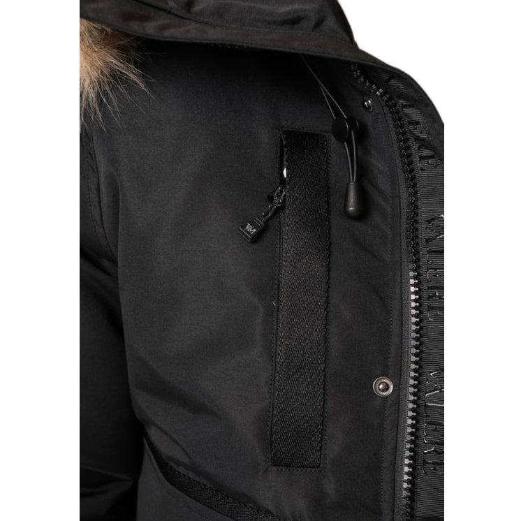 Valere Flight Short Parka Jacket - Black - Escape Menswear