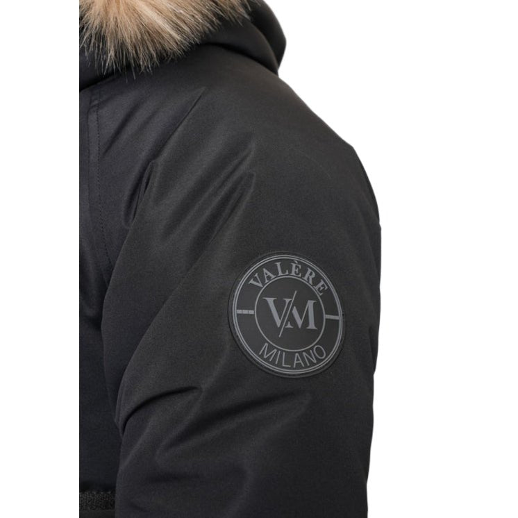 Valere Flight Short Parka Jacket - Black - Escape Menswear