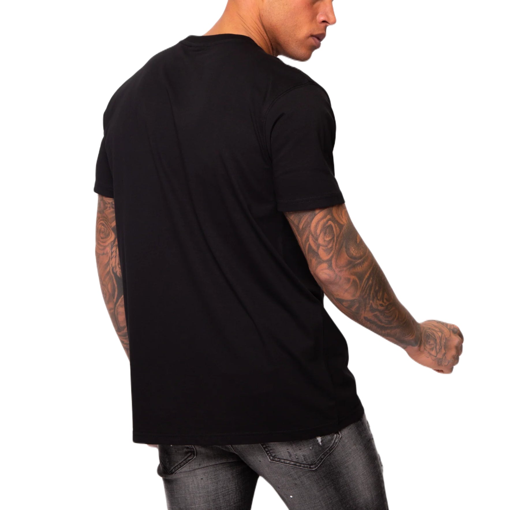 Valere Giacinto T-Shirt - Black - Escape Menswear