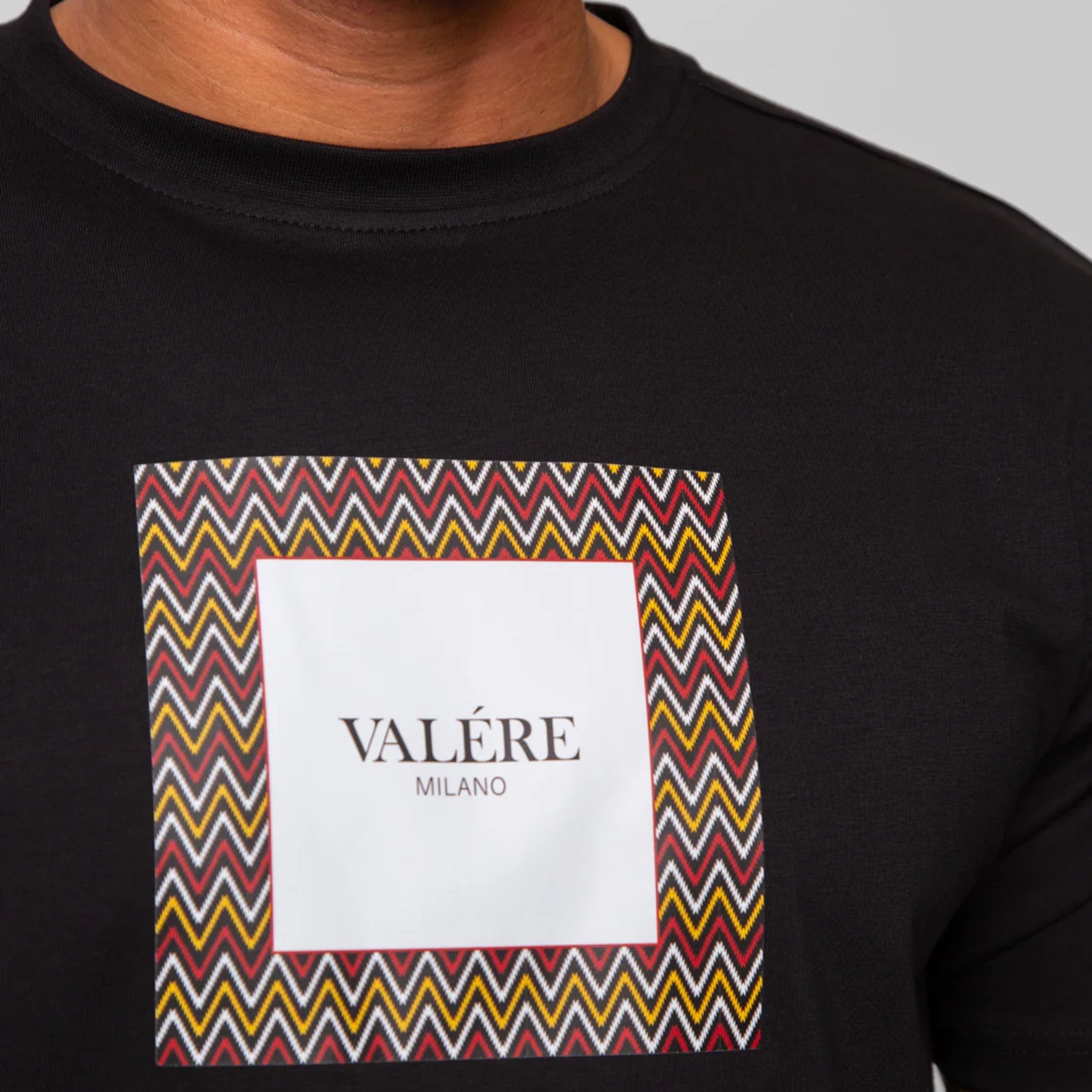 Valere Giacinto T-Shirt - Black - Escape Menswear