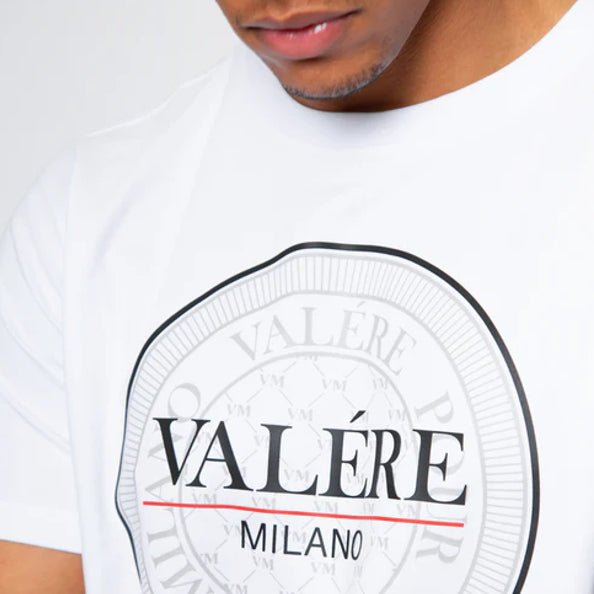 Valere Graziani T-Shirt - White - Escape Menswear