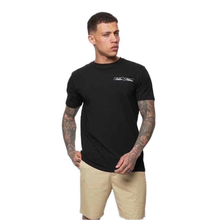 Valere Iseo T-Shirt - Black - Escape Menswear