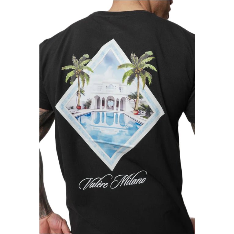 Valere Iseo T-Shirt - Black - Escape Menswear