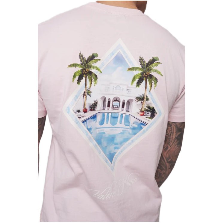 Valere Iseo T-Shirt - Pink - Escape Menswear
