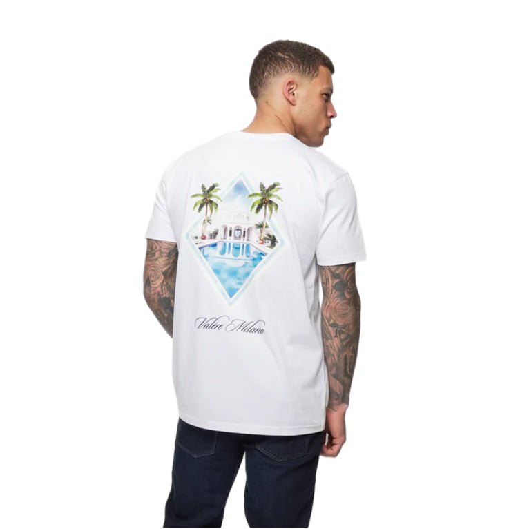 Valere Iseo T-Shirt - White - Escape Menswear