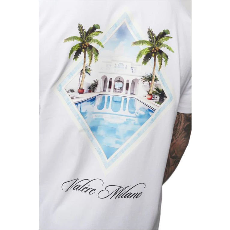 Valere Iseo T-Shirt - White - Escape Menswear