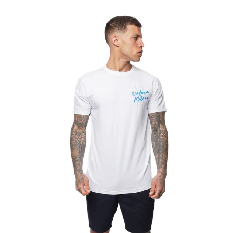 Valere Levico T-Shirt - White - Escape Menswear