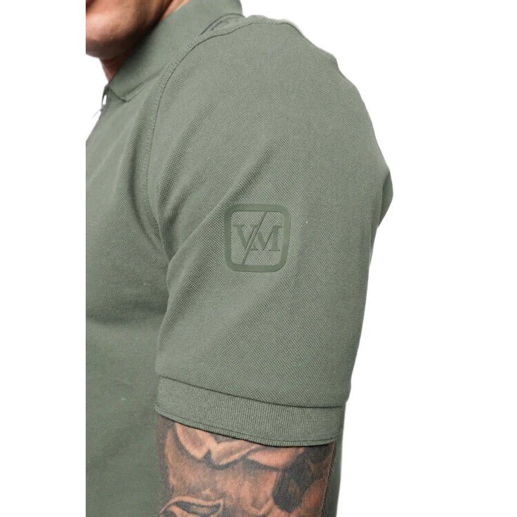 Valere Luxe Mercerised Pique Polo-Shirt - Khaki - Escape Menswear