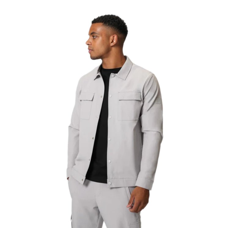 Valere Luxe Overshirt - Grey - Escape Menswear