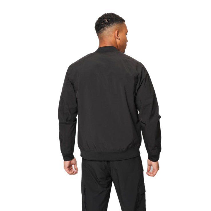 Valere Luxe Premium Bomber Jacket - Black - Escape Menswear