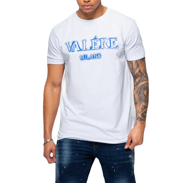 Valere Minimo T-Shirt - White - Escape Menswear