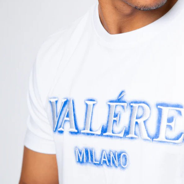 Valere Minimo T-Shirt - White - Escape Menswear