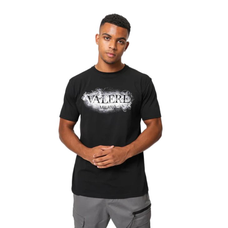Valere Momento T-Shirt - Black - Escape Menswear
