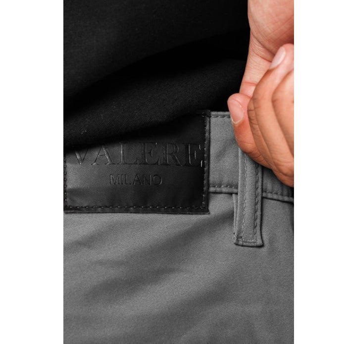 Valere Nuovo Cargo Pants - Charcoal - Escape Menswear