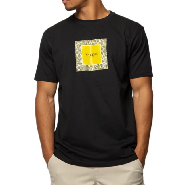 Valere Orta T-Shirt - Black - Escape Menswear