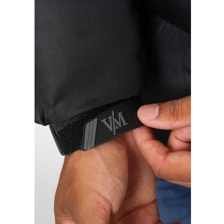 Valere Punto Matte Puffa Jacket - Black - Escape Menswear