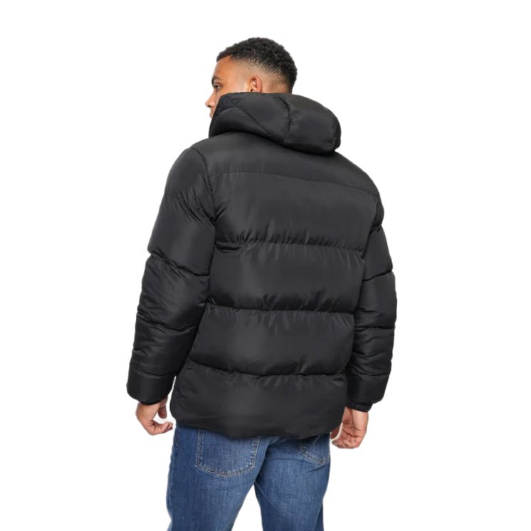 Valere Punto Matte Puffa Jacket - Black - Escape Menswear