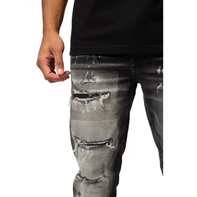 Valere Resia Jeans - Black - Escape Menswear