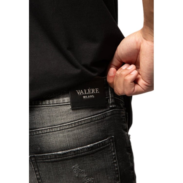 Valere Resia Jeans - Black - Escape Menswear