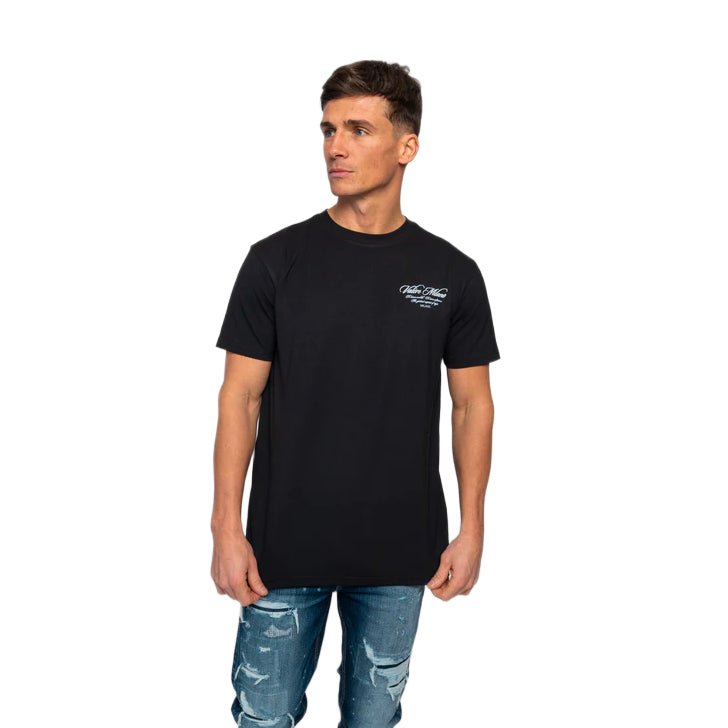 Valere Tanaro T-Shirt - Black - Escape Menswear