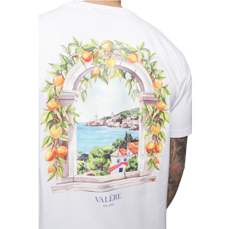 Valere Tarocco T-Shirt - White - Escape Menswear