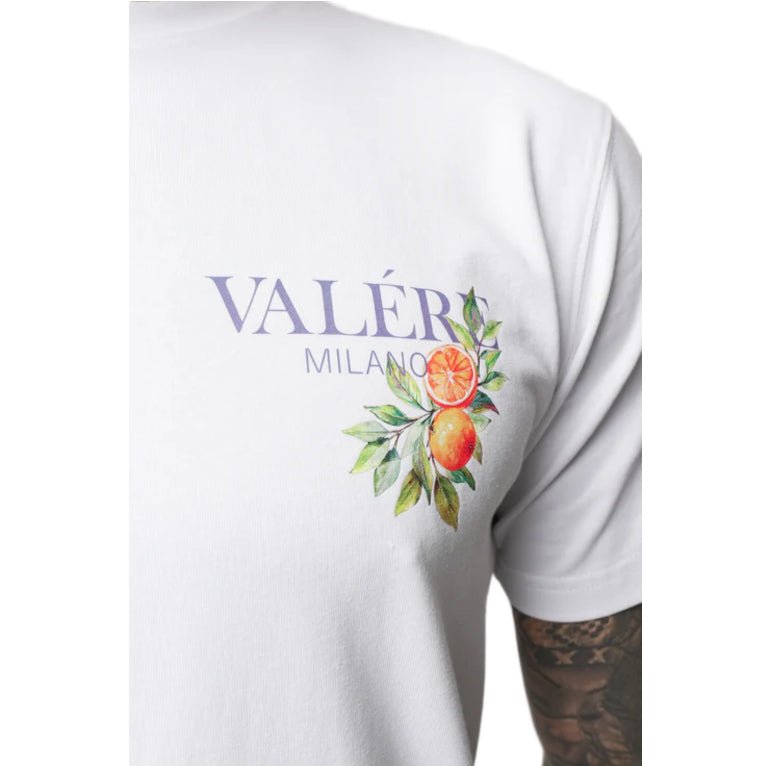 Valere Tarocco T-Shirt - White - Escape Menswear