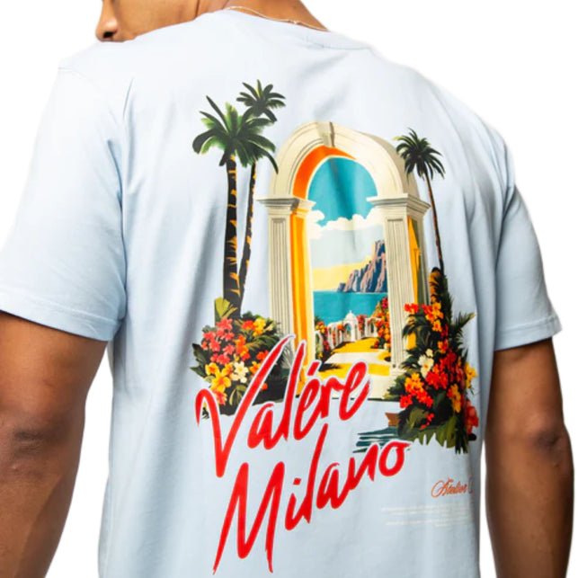 Valere Varese T-Shirt - Blue - Escape Menswear