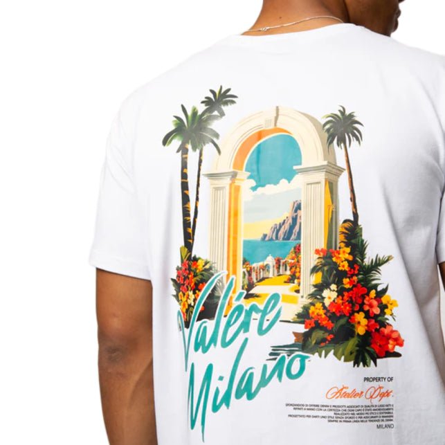 Valere Varese T-Shirt - White - Escape Menswear