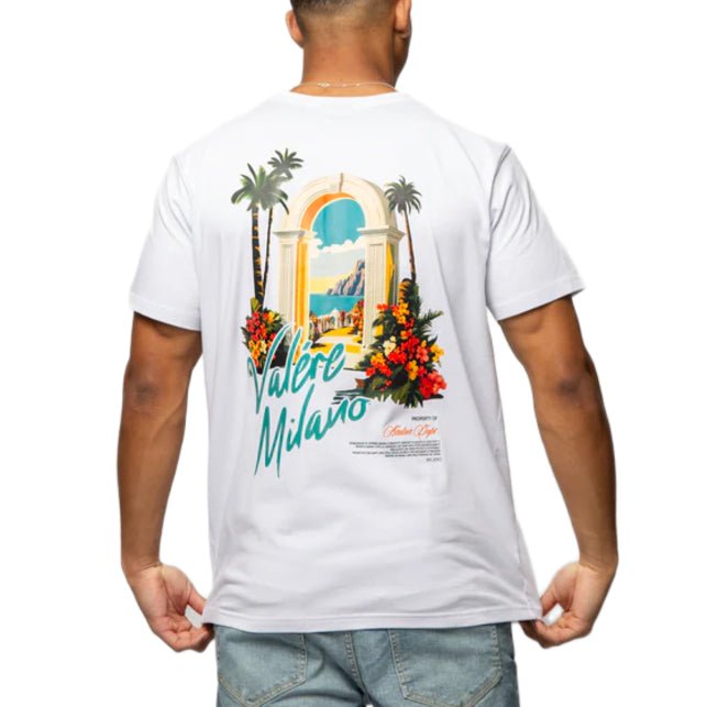 Valere Varese T-Shirt - White - Escape Menswear
