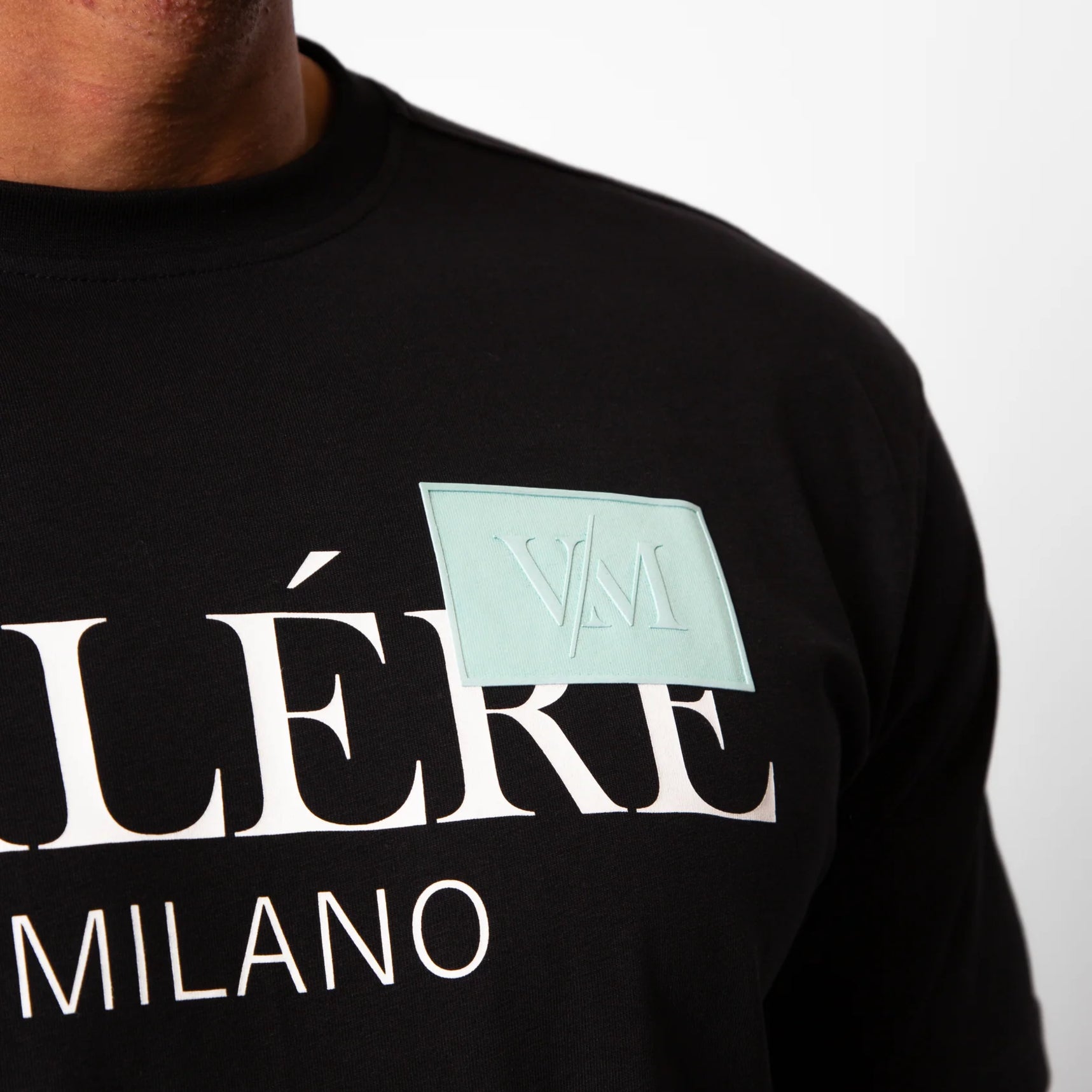 Valere Veneto T-Shirt - Black - Green - Escape Menswear