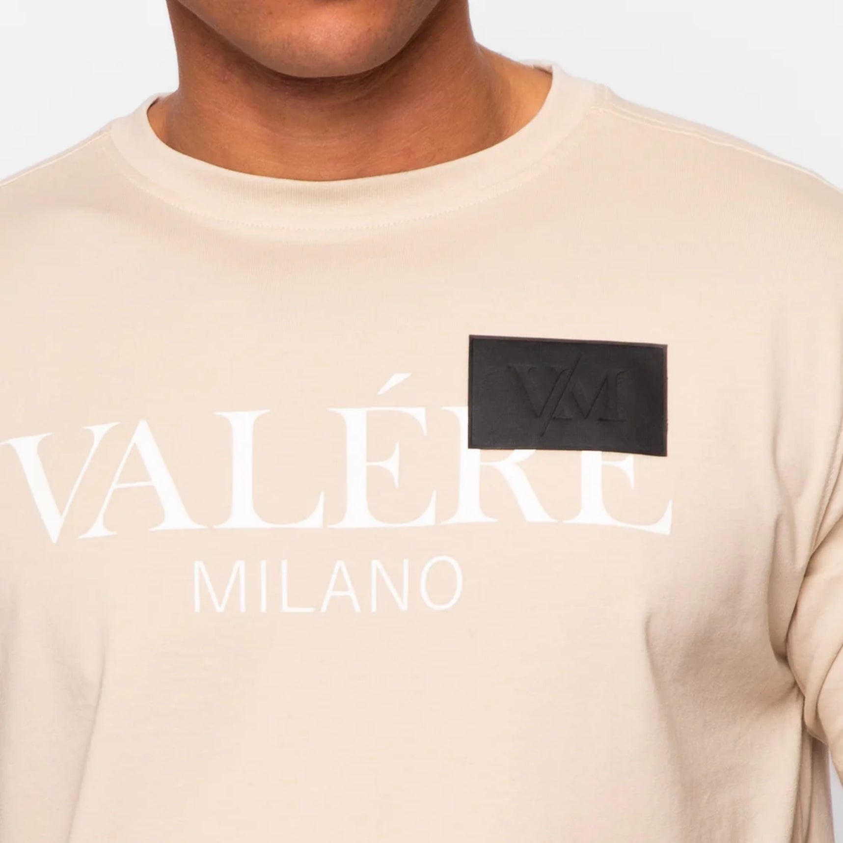 Valere Veneto T-Shirt - Stone - Escape Menswear