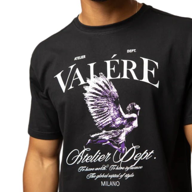 Valere Vico T-Shirt - Black - Escape Menswear