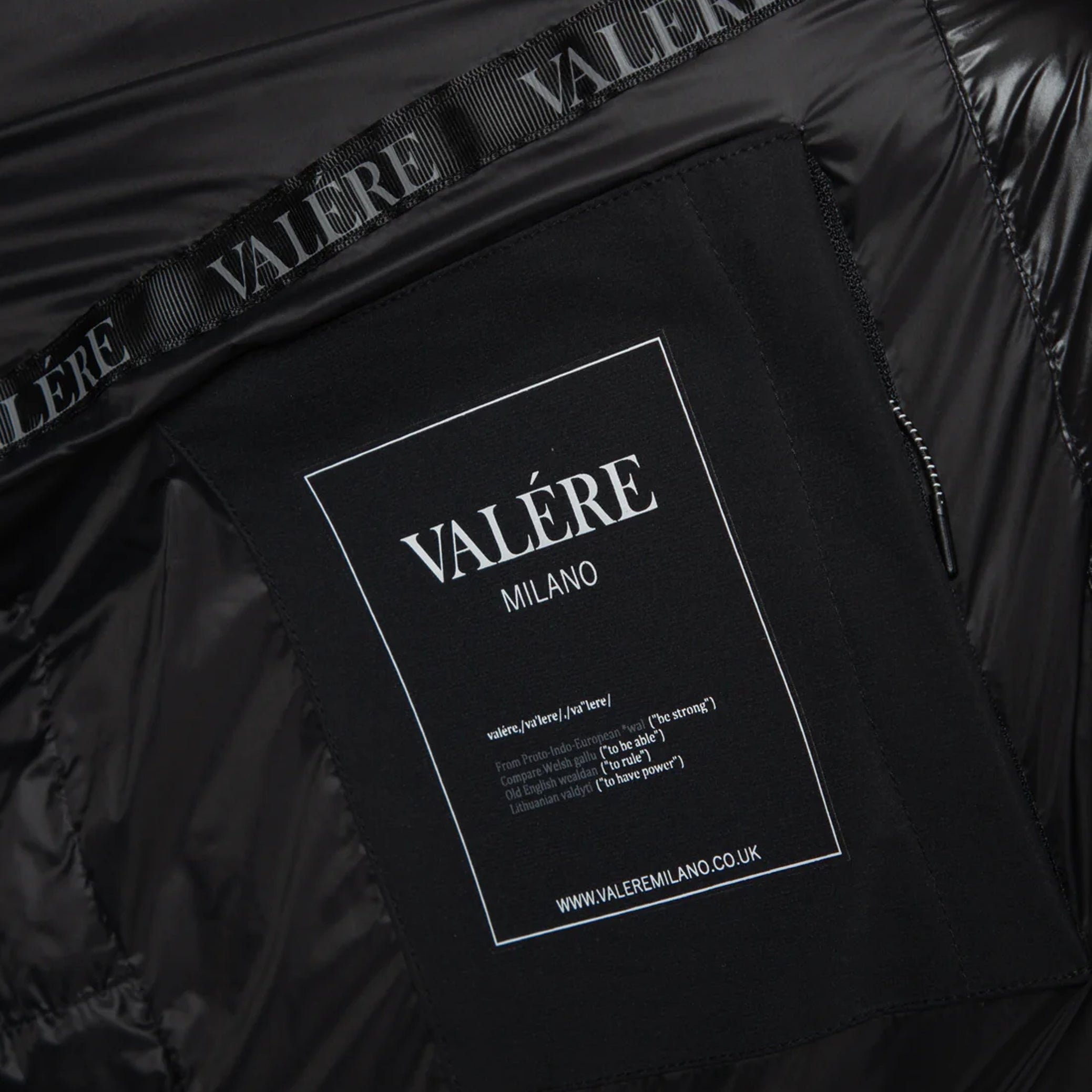 Velere Tomeo Puffa Jacket - Black - Escape Menswear