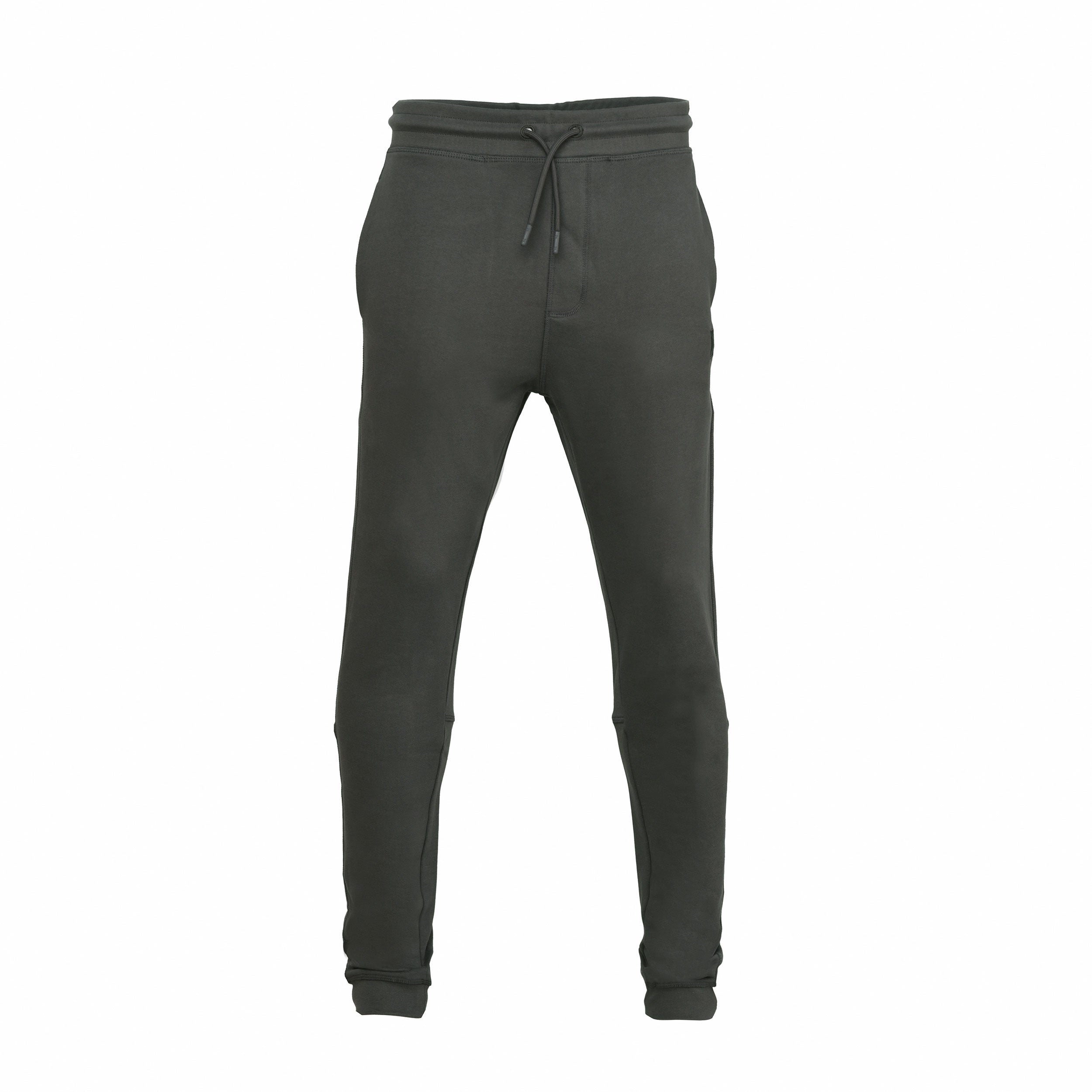 Vito Oliva Badge Joggers - Grey - Escape Menswear