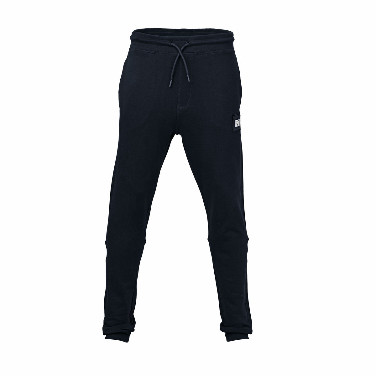 Vito Oliva Badge Joggers - Navy - Escape Menswear