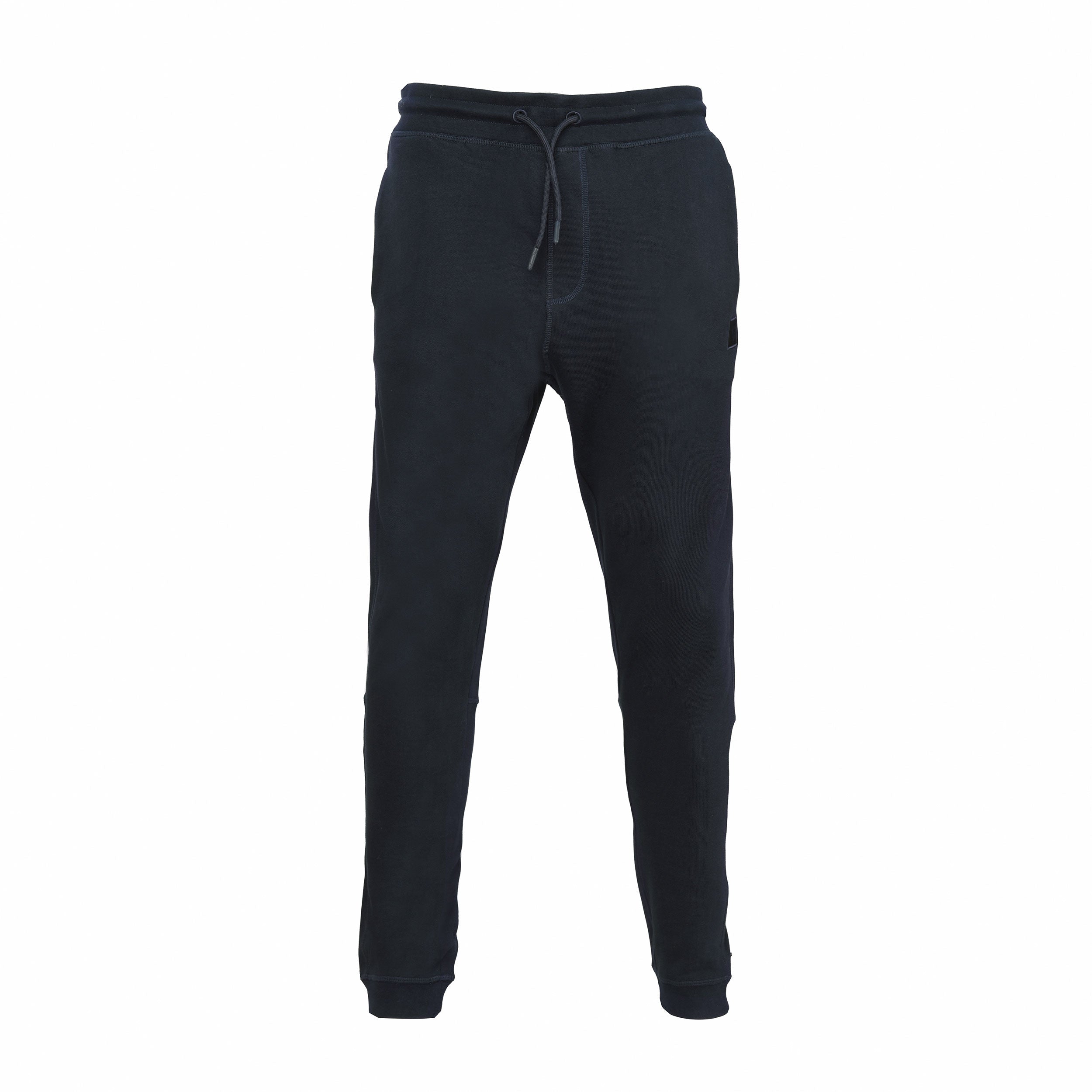 Vito Oliva Badge Joggers - Navy - Escape Menswear