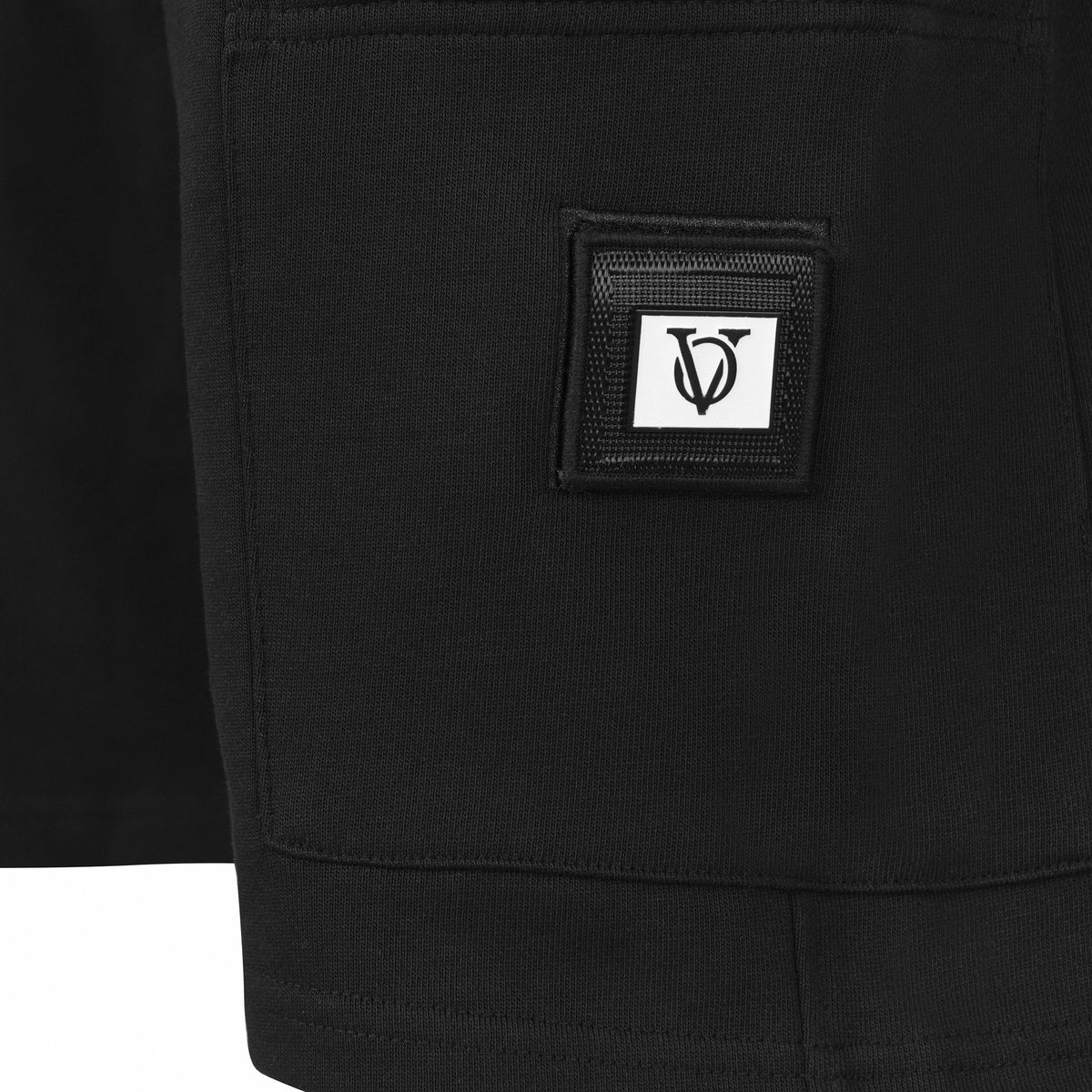 Vito Oliva Badge Short - Black - Escape Menswear