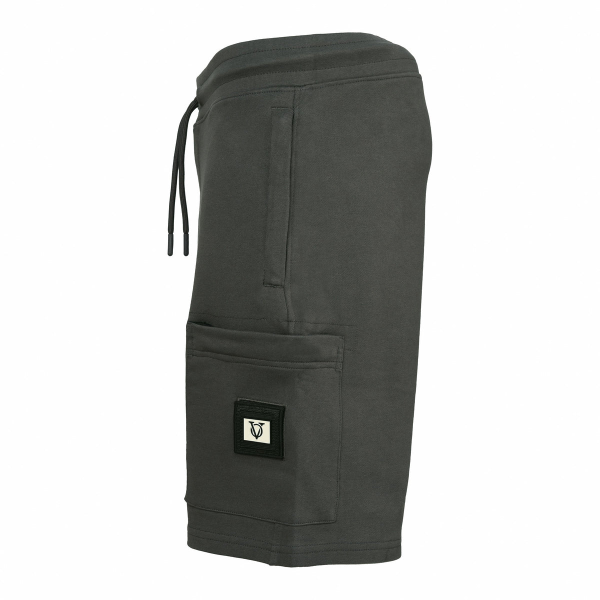 Vito Oliva Badge Short - Grey - Escape Menswear